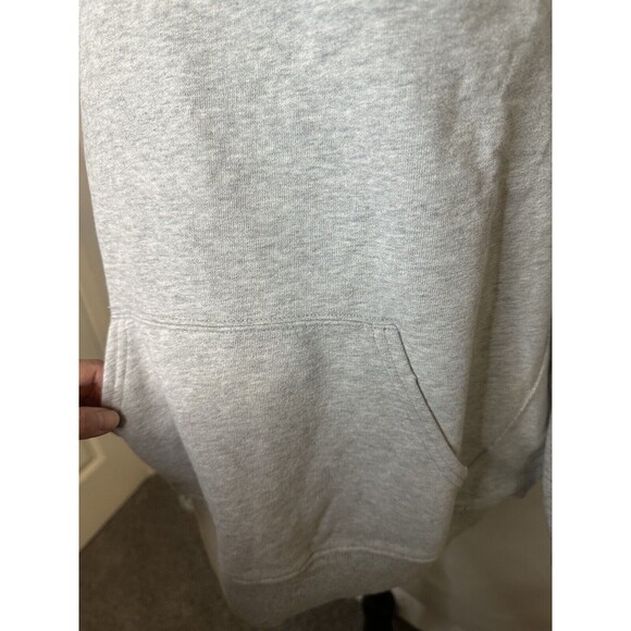 OFFLINE AERIE Oversized Embroidered Gray Crewneck Pullover Sweater XS NWT - Picture 6 of 12